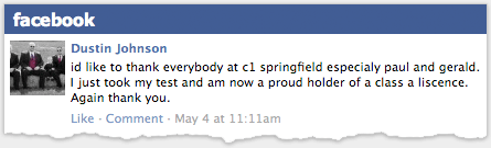 C1 Facebook Quote - Dustin